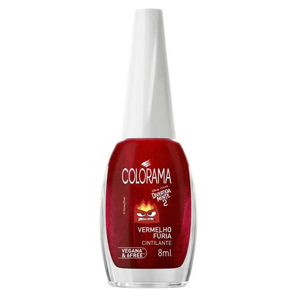 ESMALTE COLORAMA DIVERT VERMELHO FURIA B