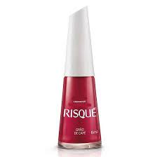 ESMALTE RISQUE CREM.GRAO DE CAFE 8ML
