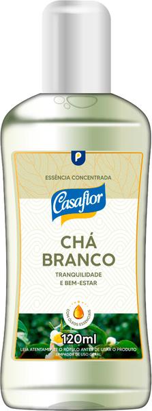 ESSENCIA CONC CASAFLOR CHA BRANCO 120ML