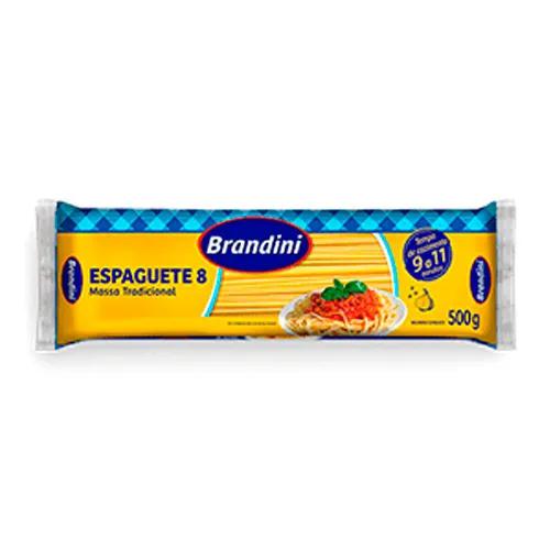 FARDO MACARRAO ESPAGUETE BRANDINI 500GR