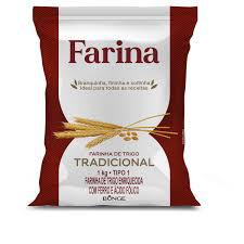 FARINHA DE TRIGO FARINA T1 1KG