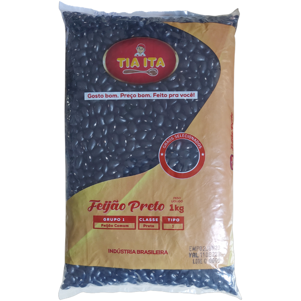 FEIJAO PRETO TIA ITA 1KG
