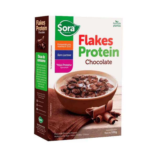 FLAKES PROTEIN CHOCOLATE SORA 120G