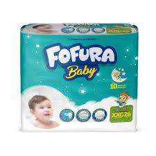 FRALDA FOFURA BABY MEGA XXG C/26
