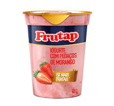 FRUTAP IOG C/ PEDACOS MORANGO COPO 90G
