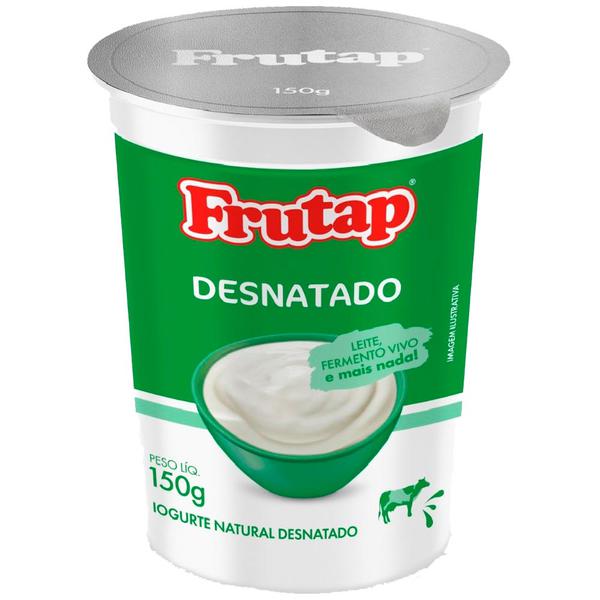 FRUTAP IOG NATURAL DESNATADO COP 150G