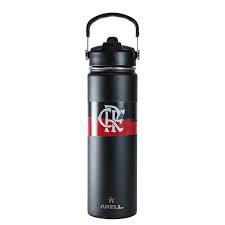 GARRAFA PLASTICO SLEEVE 250ML FLAMENGO