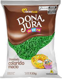 GRANULADO DONA JURA MACIO VERDE 130GR