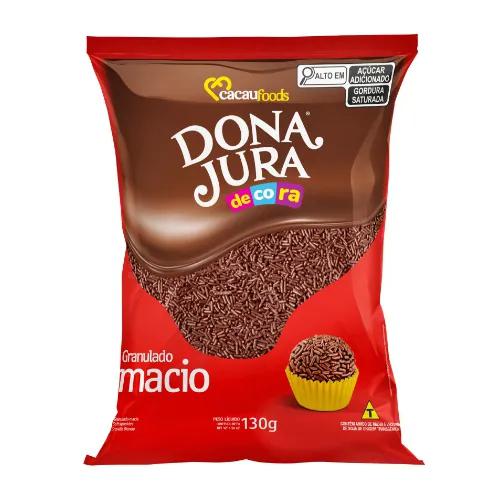 GRANULADO DONA JURA MACIO VERMELHO 130GR