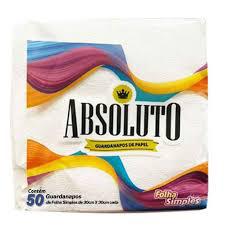GUARDANAPO DE PAPEL ABSOLUTO FS 30X30CM