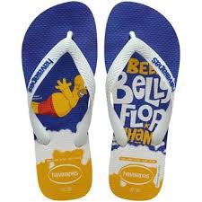 HAVAIANA SIMPSONS BCO/AZUL 41/42