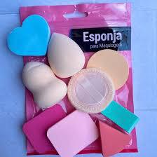 KIT DE ESPONJA P/MAQUIAGEM LARA ACESSORI