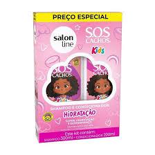 KIT SH+COND SALON LINE SOS KIDS HIDRATAC