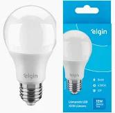 LAMPADA ELGIN LED 12W 6500K
