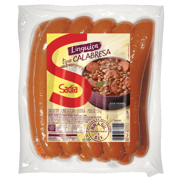 LINGUICA COZIDA DEFUMADA TIPO CALABRESA
