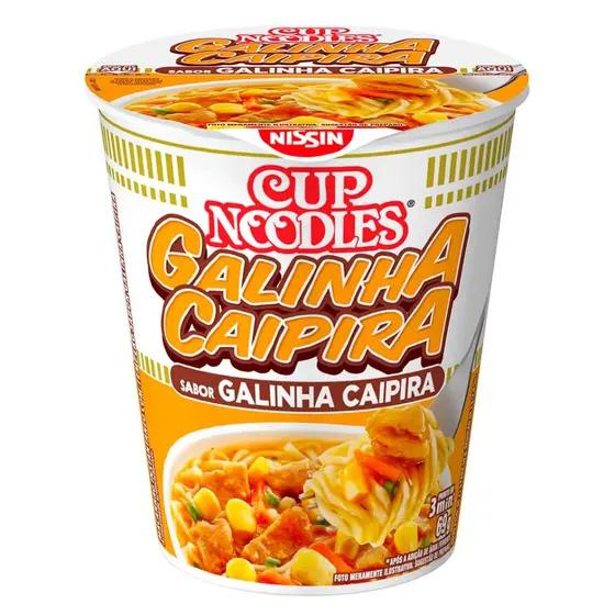 MACARRAO CUP NOODLE GALINHA CAIPIRA NISS