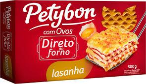 MACARRAO LASANHA OVO PETYBON 20X500G