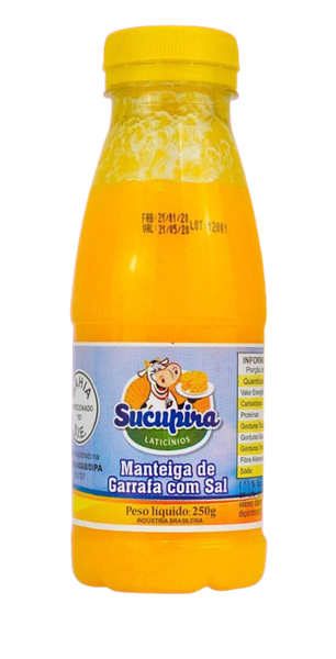 MANTEIGA DE GARRAFA SUCUPIRA C/SAL 250G