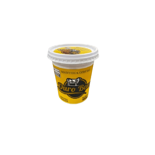 MANTEIGA DE P.Q. OURO BOM C/SAL 500G