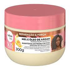 MASC SALON LINE SOS MEL E ARGAN 300G