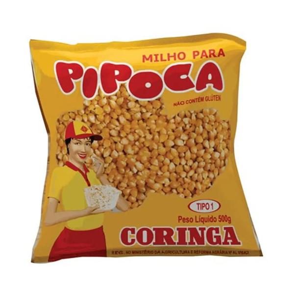 MILHO DE PIPOCA CORINGA PREMIUM 400G