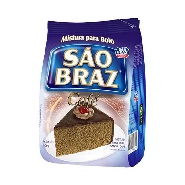 MISTURA P/BOLO SAO BRAZ CAFE 400G