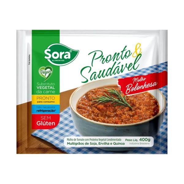 MOLHO BOLONHESA VEG PRONTO E SAUDAVEL SO