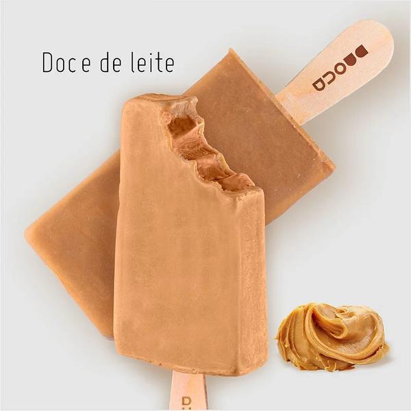 PALETA NO PALITO DOCE DE LEITE