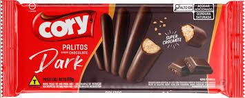 PALITO CORY CHOC MEIO AMARGO 68G