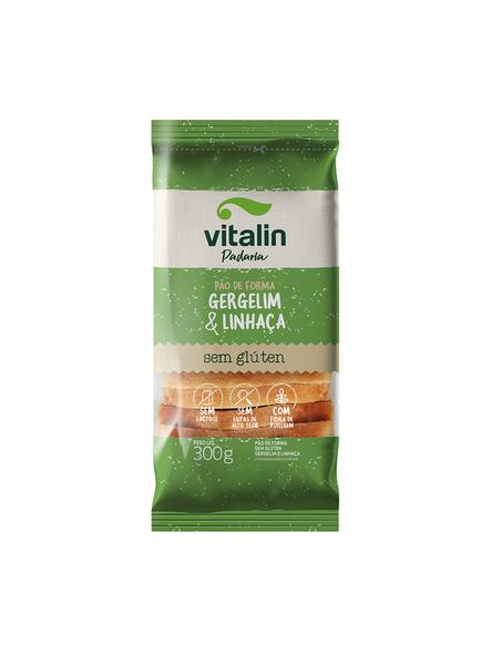 PAO DE FORMA S/GLUTEN GERGELIM E LINHACA
