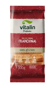 PAO DE FORMA S/GLUTEN TRADICIONAL VITALI