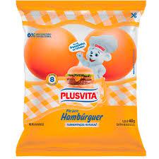 PAO HAMBURGUER PLUSVITA 400G