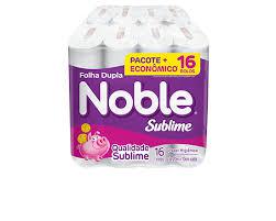 PAPEL HIGIENICO SUBLIME NOBLE FD 4X20M