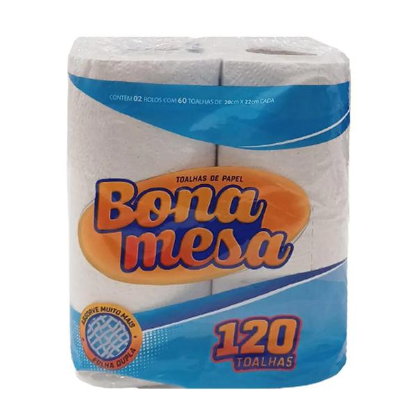 PAPEL TOALHA BONAMESA 2X60F (20CMX20CM)