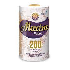 PAPEL TOALHA MAXIM DECORADO 200FL