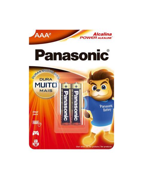 PILHA AAA ALCALINA PANASONIC CART C2UN