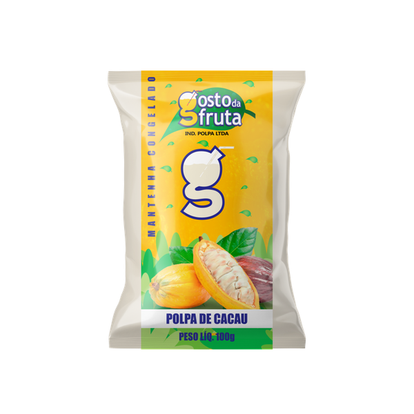 POLPA DE CACAU GOSTO DA FRUTA 100G