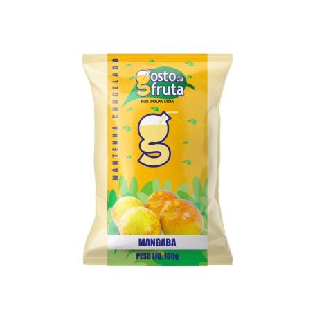 POLPA DE MANGABA GOSTO DA FRUTA 100G
