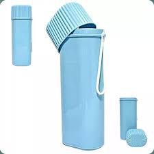 PORTA ESCOVA C/TAMPA ONE AZUL INK (UTILI