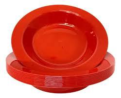 PRATO INFANTIL VERMELHO PLASBERG