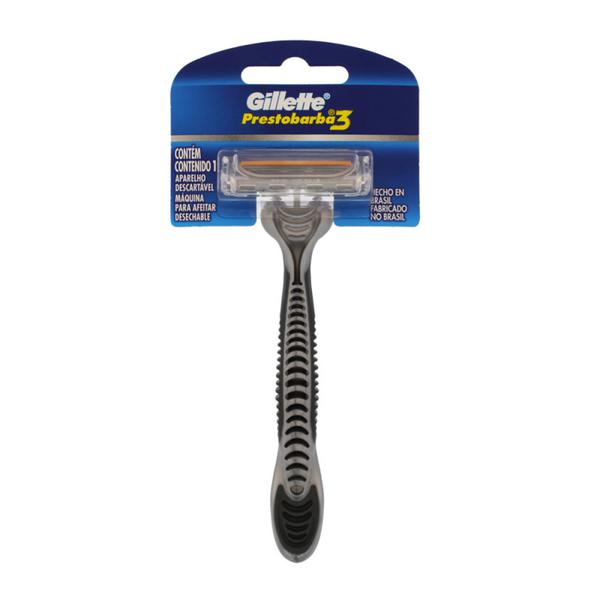 PRESTOBARBA COM 3 LAMINAS