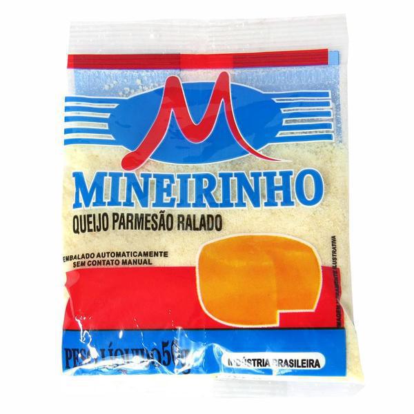 QUEIJO PARMESAO RALADO MINEIRINHO 50G