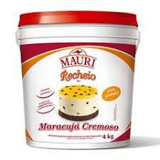 RECHEIO CREMOSO MAURI MORANGO 1X4KG QTD.