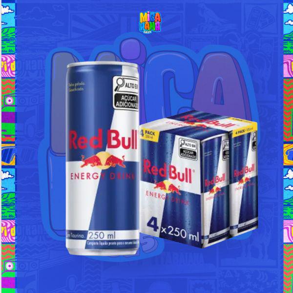 REDBULL ENERGY DRINK PACK COM 4X250ML