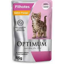 SACHE OPTIMUM CAT FILHOTE FRANGO WHISKAS