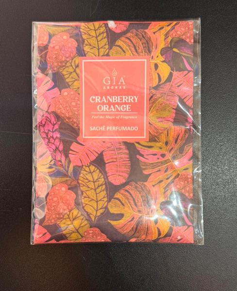 SACHE PERFUMADO M GIA CRANBER/ORANGE 10G