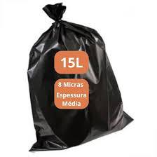SACOS PARA LIXO RAD 15L - PRETO (25)