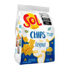 SALGADINHO SOL CHIPS ORIGINAL 60G
