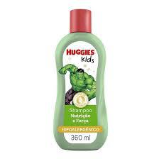 SHAMPOO HUGGIES KIDS NUTRIÇAO E FORÇA 36