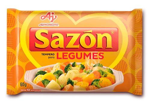 TEMPERO SAZON  LEGUMES (AMARELO)